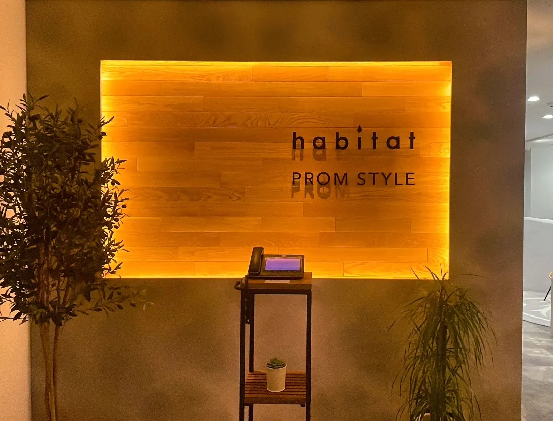 habitatの玄関の画像