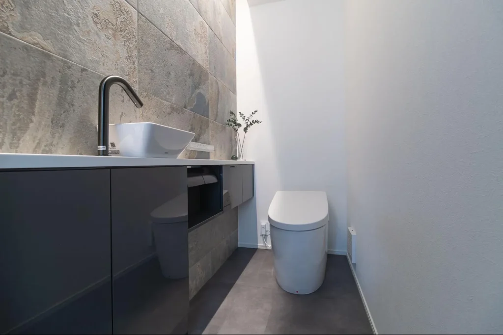 高級住宅のトイレ